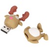 USB Flash Drive Lightweight Portable Safe Reliable Exquisite PVC Christmas