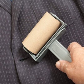 Caraselle 4x Sticky Roller Refills - for Trident handle Roller brush Removes Lint & Pet hair from Clothing & Upholstery