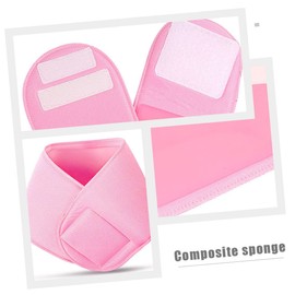 Healvian 2pcs Comfortable Women Neck Patch Gel for Moisturizing and Whitening Wrinkle Pink Neck Mask for Hydrating and Nourishing Skin for Home Professional Use