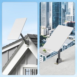 XTAR MT3 Aluminum Alloy Starlink Pipe Adapter Antenna Mounting Bracket - Rust-Free, Adjustable Angle, Easy Install | Secure Your Connection with Confidence