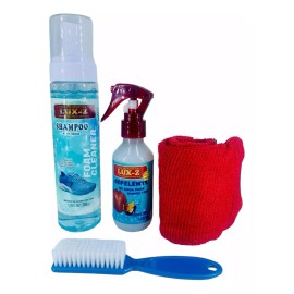 Lux-z Kit Limpieza De Tenis Sneakers Espuma Repelente De Agua 4pz