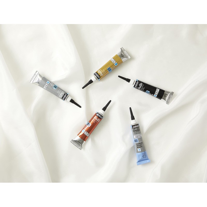 Pebeo 20 ml Setasilk Silk Painting Colourless Water Based Gutta
