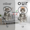Cat Cone, Pet Elizabethan Collar Adjustable Lightweight Anti Lick Bite