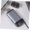 CAXUSD 2pcs USB Card Reader Keychain Multi-Function Portable Card Reader