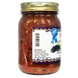 Traverse Bay Farms Nationally Award-Winning Salsa (Black Bean, 1 Jar)