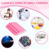 Cindeer 200 Pieces Sewing Machine Cleaning Brushes Disposable Clean Swabs