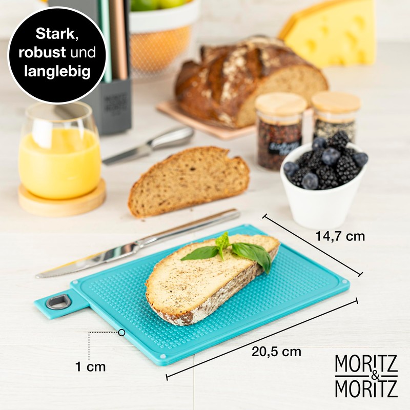 Moritz & Moritz 4 x Breakfast Boards, Dishwasher Safe, 20.5