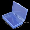 Goodma 8 Pieces Rectangular Empty Mini Plastic Organizer Storage Box