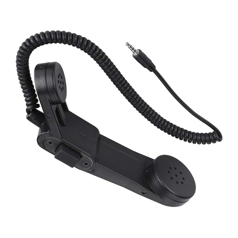 Topiky Military 3.5 mm Plug Handheld Speaker Microphone HiFi Sound