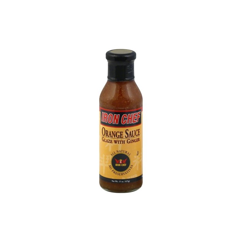 Iron Chef, Sauce Glaze Orange Ginger(pack of 2)