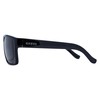 CARVE Vendetta Polarized Sunglasses – Gloss Black Rectangular Frame with