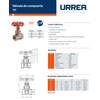 URREA Válvula de Compuerta Roscable 1/2", 96.13