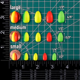 Dr.Fish 30 Pack Oval Foam Floats Trout Floats Fishing Rig Floats Pompano Walleye Catfish Crawler Harness Bead Stopper Sinker Stops Red 0.45X0.78