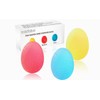 Grip strength ball set of 3 and storage bag (3