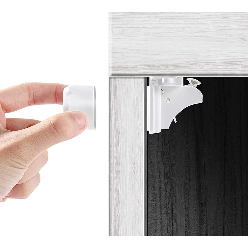 Vmaisi Magnetic Cabinet Locks Baby Proofing 20 Pack