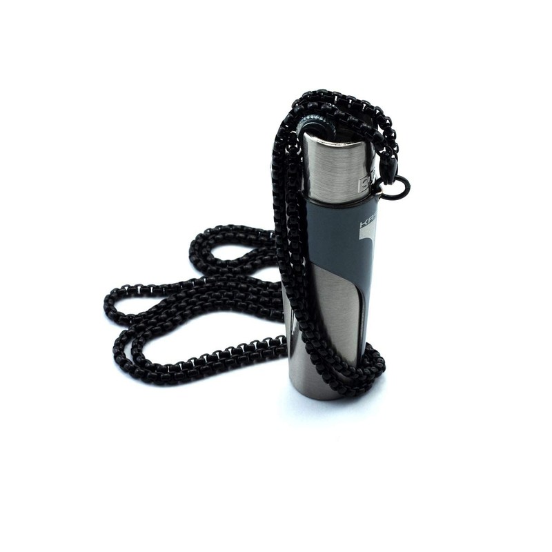 Kasher’s Lighter Necklace with Lighter Tool - Lightweight & Multipurpose