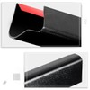 Truck Bed Rear Tailgate Rails Molding Caps Covers Protector w/Tape