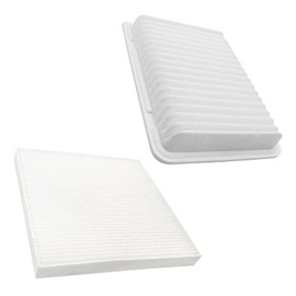 YxpBrake Engine and Cabin Air Filter Set for Toyota Tacoma 2005 2006 2007 2008 2009 2010 2011 2012 2013 2014 2015 2016 2017 2018 2019 2020 2021 2022, Replace CA10163, CF10374