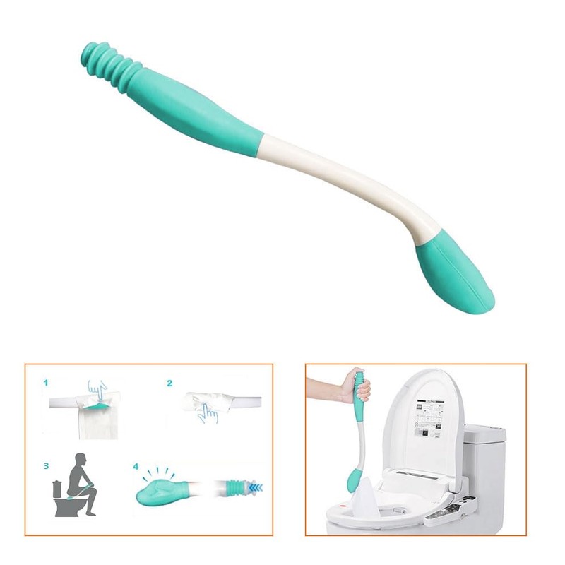 JJHREI Bottom Wiping Aid - Long Reach Comfort Wipe -