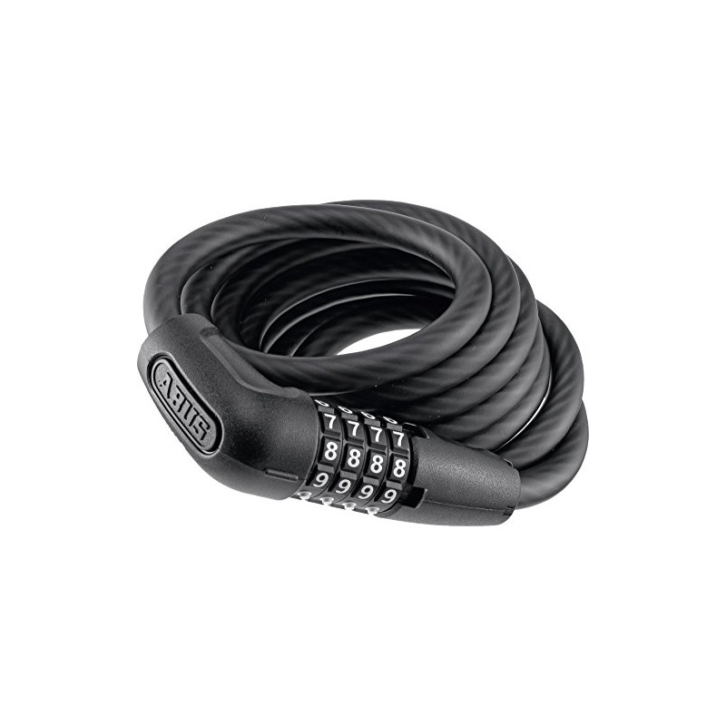 ABUS, 5510C Unisex Adulto, Black, 180 cm