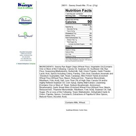 Summer Harvest Savory Snack Mix with Pretzels - .75oz/100 Bags - Pretzels, Garlic Bread Bites and Seasoned Rye Bagel Chips Individually wrapped