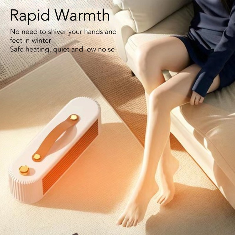 Desktop Multifunctional Space Heater 800W Electric Heaters 2 Gear Adjustable