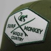 SURF MONKEY Trucker Cap 6P Curved Visor Adjustable Snapback Cap