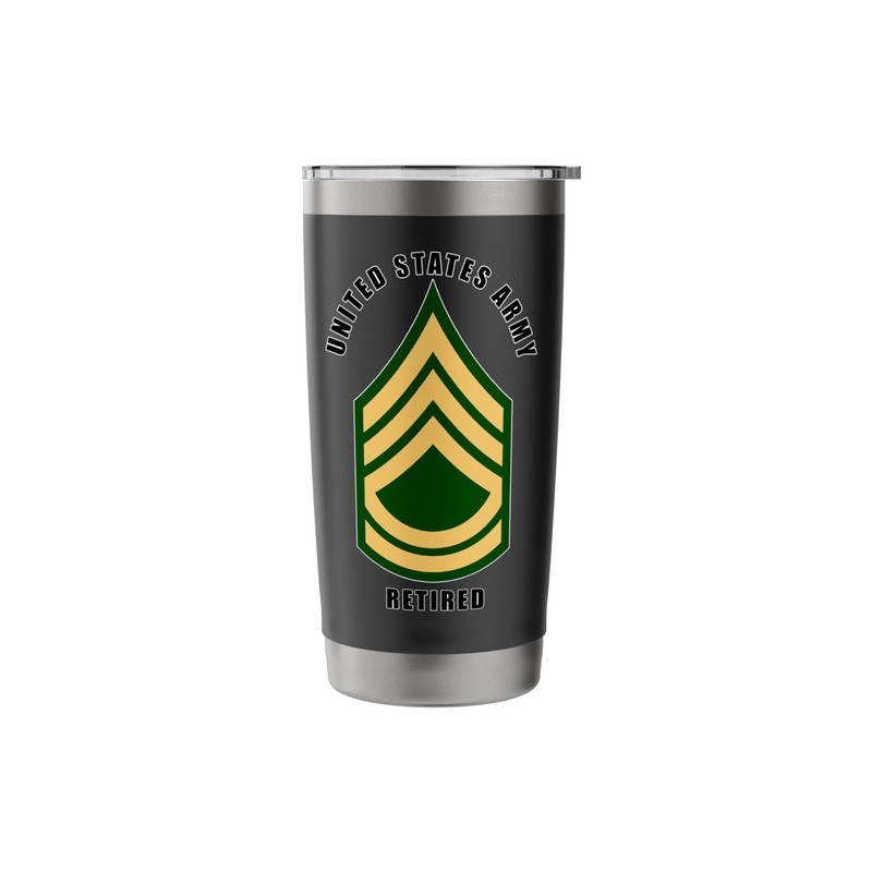 United States Army Retired Sergeant First Class Retirement Stainless Steel