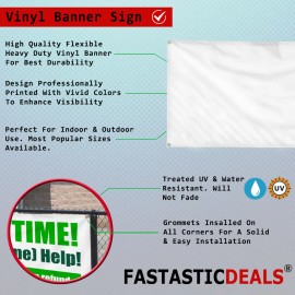 genetic/unbranded Vertical Vinyl Banner Multiple Sizes Coming Soon! Custom Name Black Business - 144x60inches