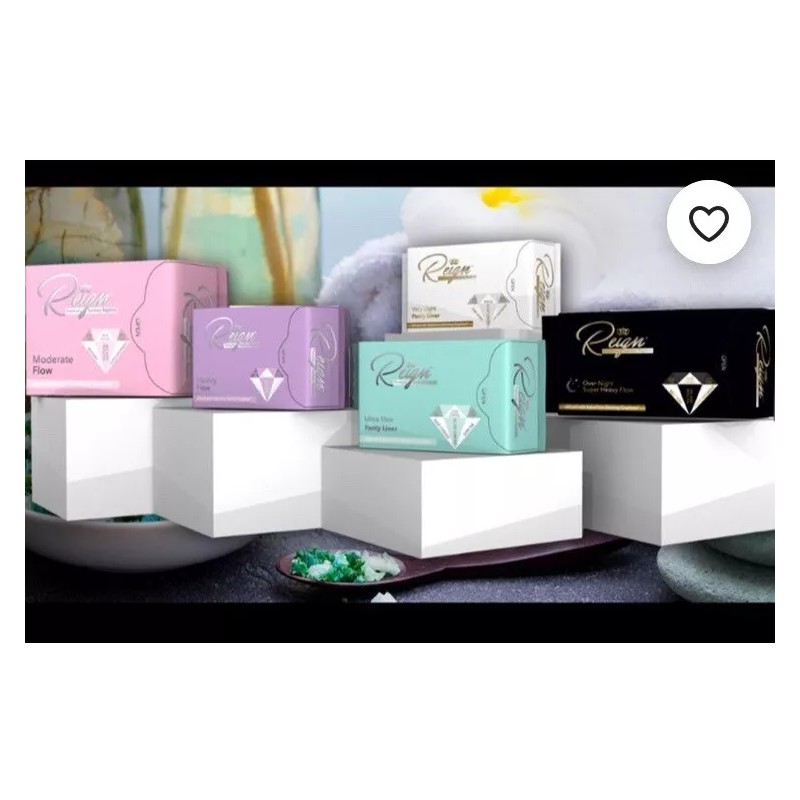 Jewel Sanitary Napkins LLC REIGN PREMIUM SANITARY NAPKINS- Overnight/Supe