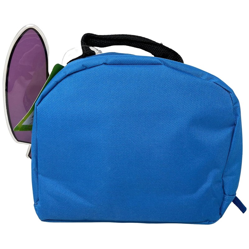 Fast Forward Stitch 3D Face Rectangle Lunch Bag