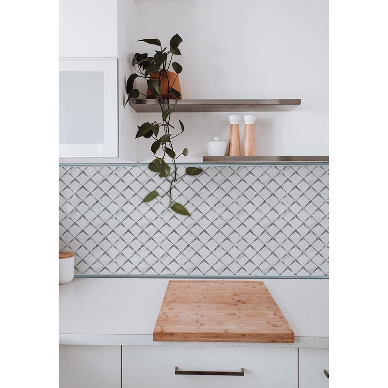 Art3d 10 Ft Peel and Stick Trim for Backsplash Tile