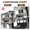 Espresso Coffee Machine Cleaning Brush, 360° Cleaning Push-Up Coffee Maker