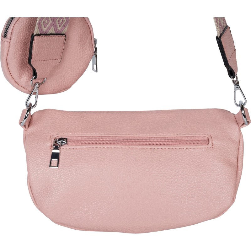 styleBREAKER 02012396 Women’s Half Moon Crossbody Shoulder Bag Set, 2