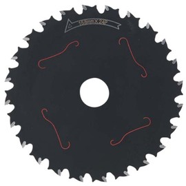 Safety 3 Small Chip Saw for Grass Trimming, Fluorine Coating, Noise Reducing Type, 6.2 inches (158 mm) x 24P