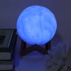 LED Night Light Innovative MoonShaped Table Bedside Lamp Children Birthday