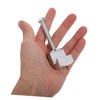 Zerodeko 10pcs Aluminum Clamps for Truck Toolbox Mounting Silver Tie