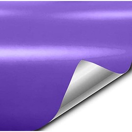 VViViD+ Matte Midnight Purple Premium Vinyl Wrap Film (25ft x 5ft)