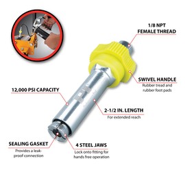 Performance Tool W54174 Quick-Lock Grease Coupler