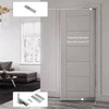 Double Action Spring Hinge with Cover Plates,Top Pivot Hinge for