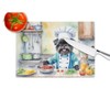 Caroline's Treasures DAC6179LCB Affenpinscher The Chef Glass Cutting Board Decorative