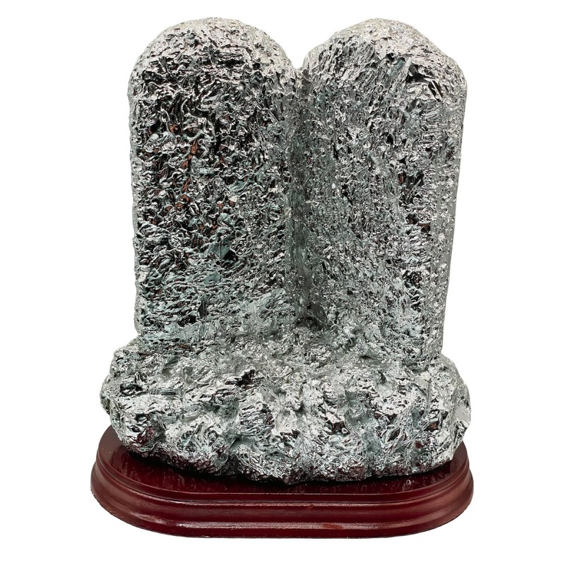 3 ARCHES USA Ten Commandments Silver Decor, Stone Design Replica
