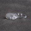 5 Pairs Eyeglasses Nose Pads,Push-in Glasses Nosepads,13mm Soft Silicone Nose