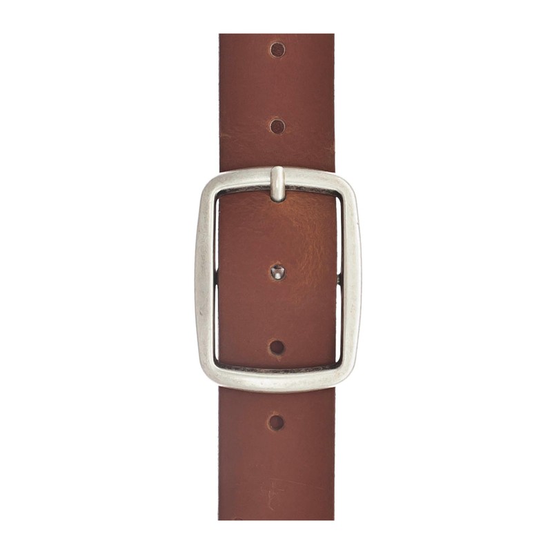 MUSTANG Women's Leather Belt 4.0 W75 Amber Brown, Amber Brown