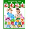 OBEST Pack of 26 Alphabet Robots, A-Z Letter Transformer Toy,