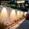 Ccinny Solar Fence Lights Outdoor 12 Pack, 11 Colors &