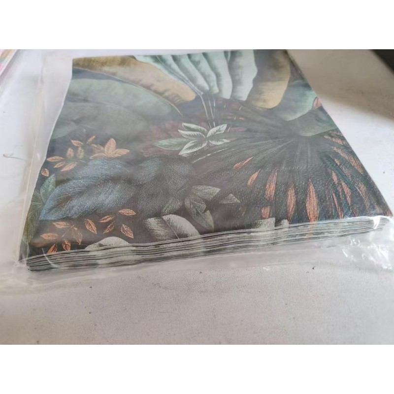 Zelten Colored Paper Napkins (Bloom Pink)