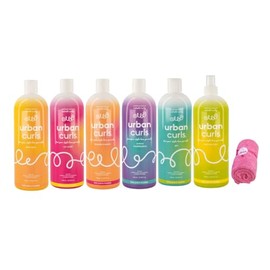URBAN CURLS Kit Urban Curls para el Cuidado del Cabello Rizado 960 ml – Hidratación y Definición para Rizos Naturales