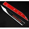Unbranded JDM NEW 2x Mazdaspeed BLADE Fender badge Metal Knife