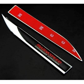 Unbranded JDM NEW 2x Mazdaspeed BLADE Fender badge Metal Knife Emblem Side Decal